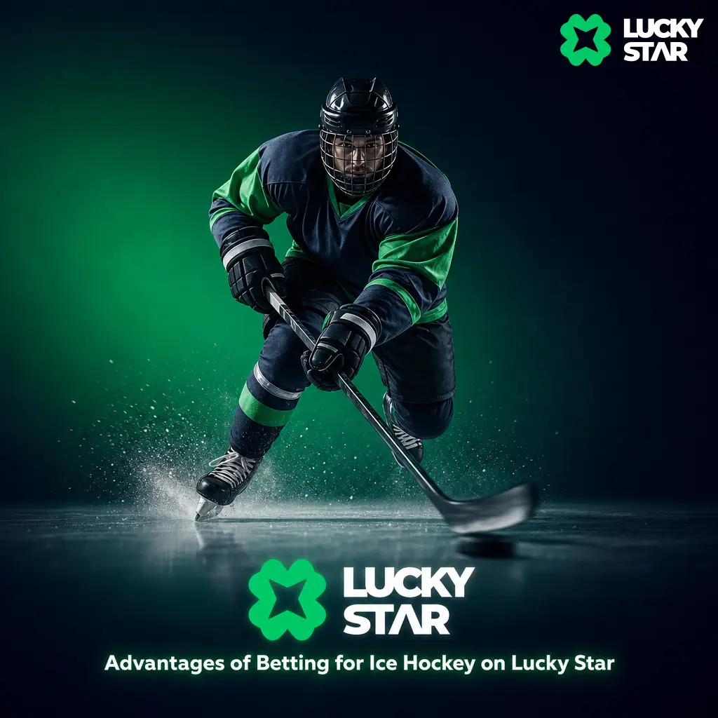Lucky Star Ice Hockey betting: 40+ NHL markets, live odds, streaming, cash out, fast UPI payouts and more