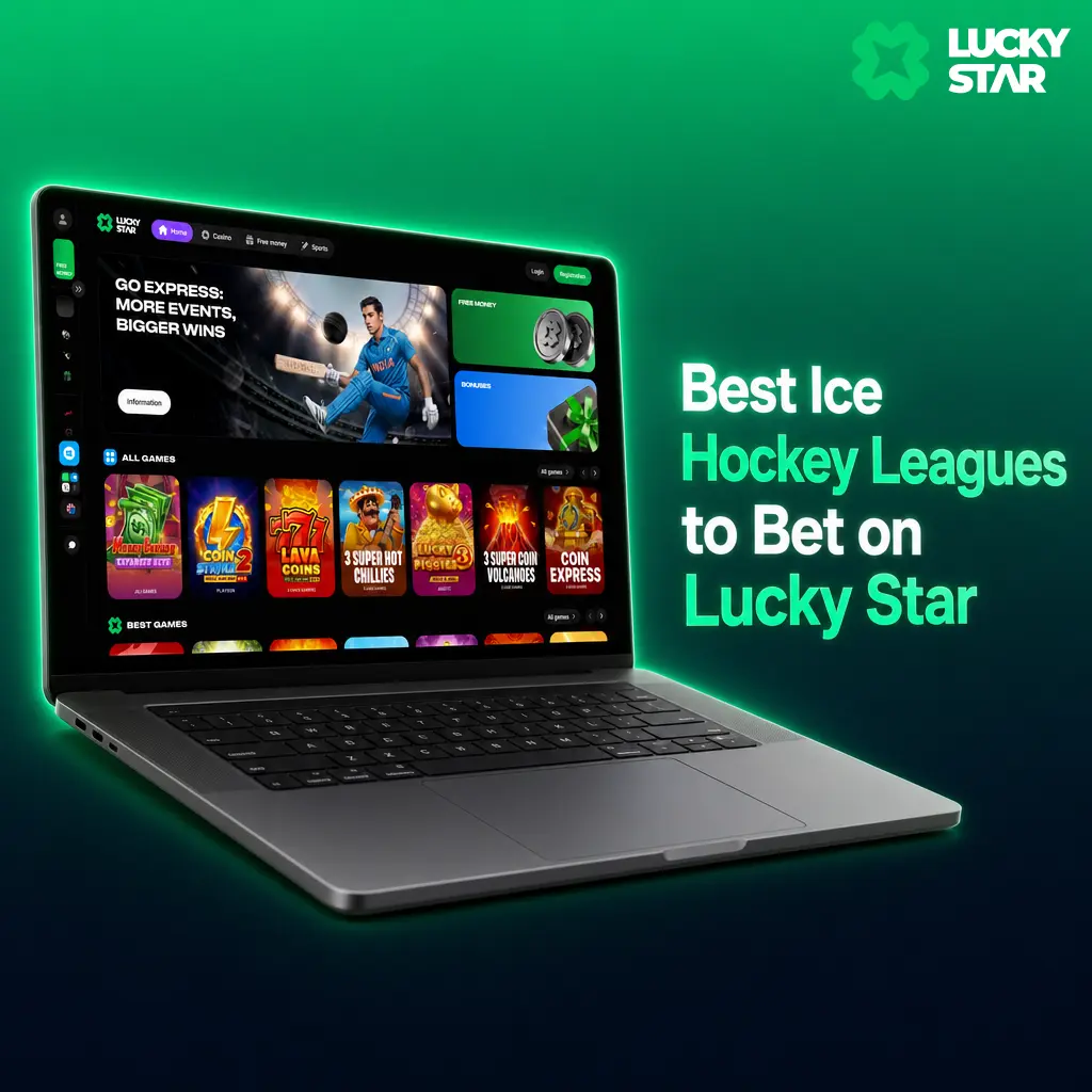 Lucky Star Ice Hockey betting odds for NHL, KHL, IIHF Worlds, Champions Hockey League, Liiga, SHL and Spengler Cup.