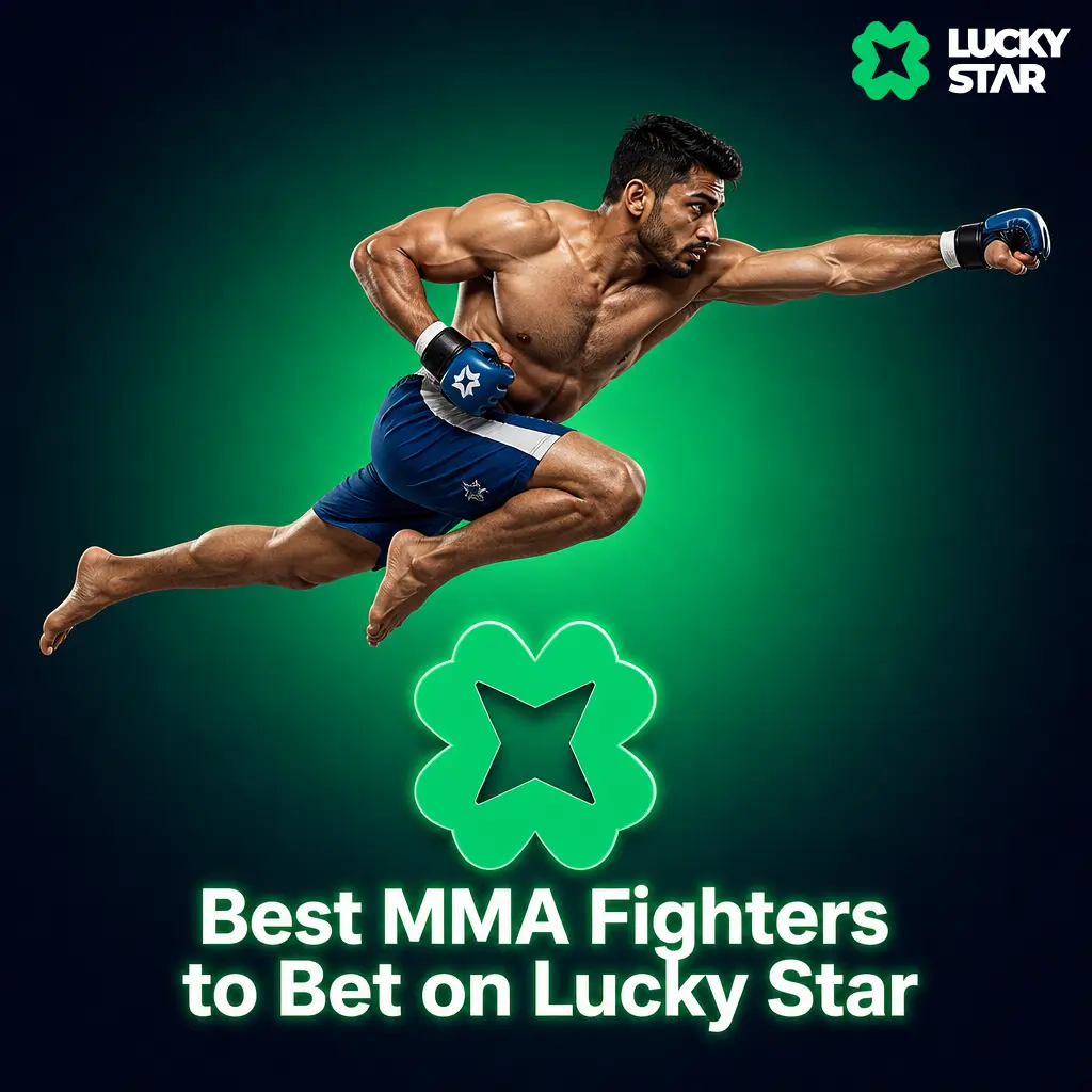 Top MMA fighters to bet on at Lucky Star, including Islam Makhachev, Alex Pereira, Jon Jones, and more UFC champions