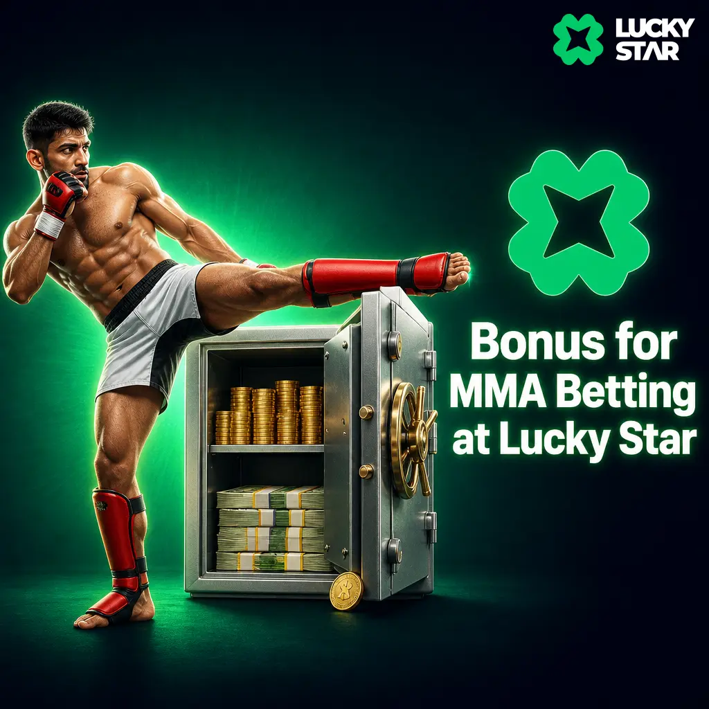 Lucky Star 150% MMA betting deposit bonus up to INR 30,000 for UFC and ONE Championship wagers