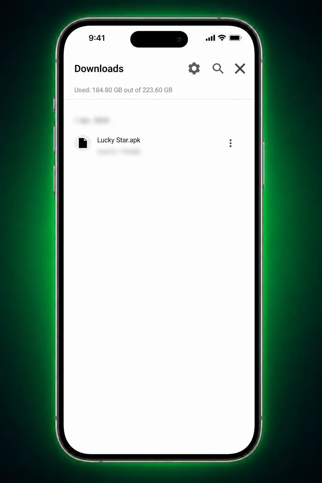 Step-by-step guide showing how to download and install Lucky Star APK on Android in 3 easy steps