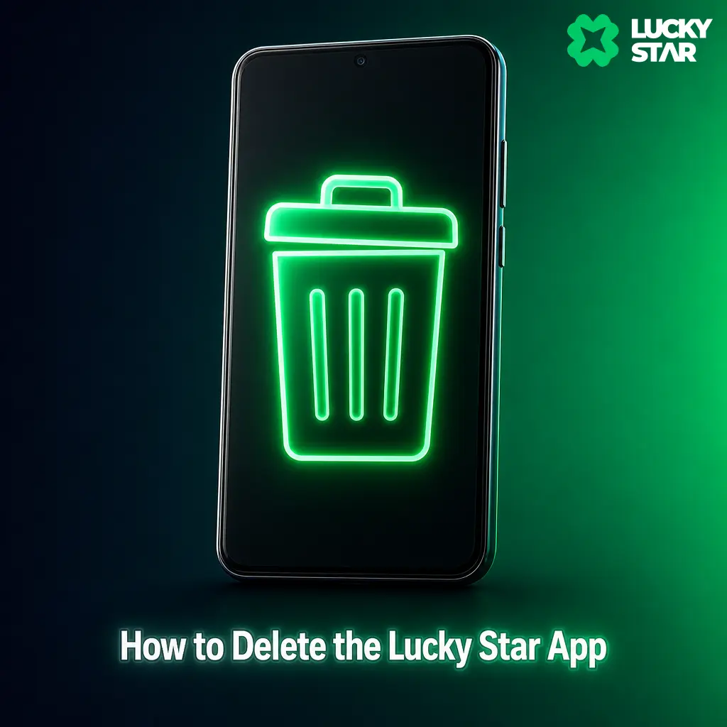 Steps to uninstall the Lucky Star app on Android and iPhone home screens without affecting account balance