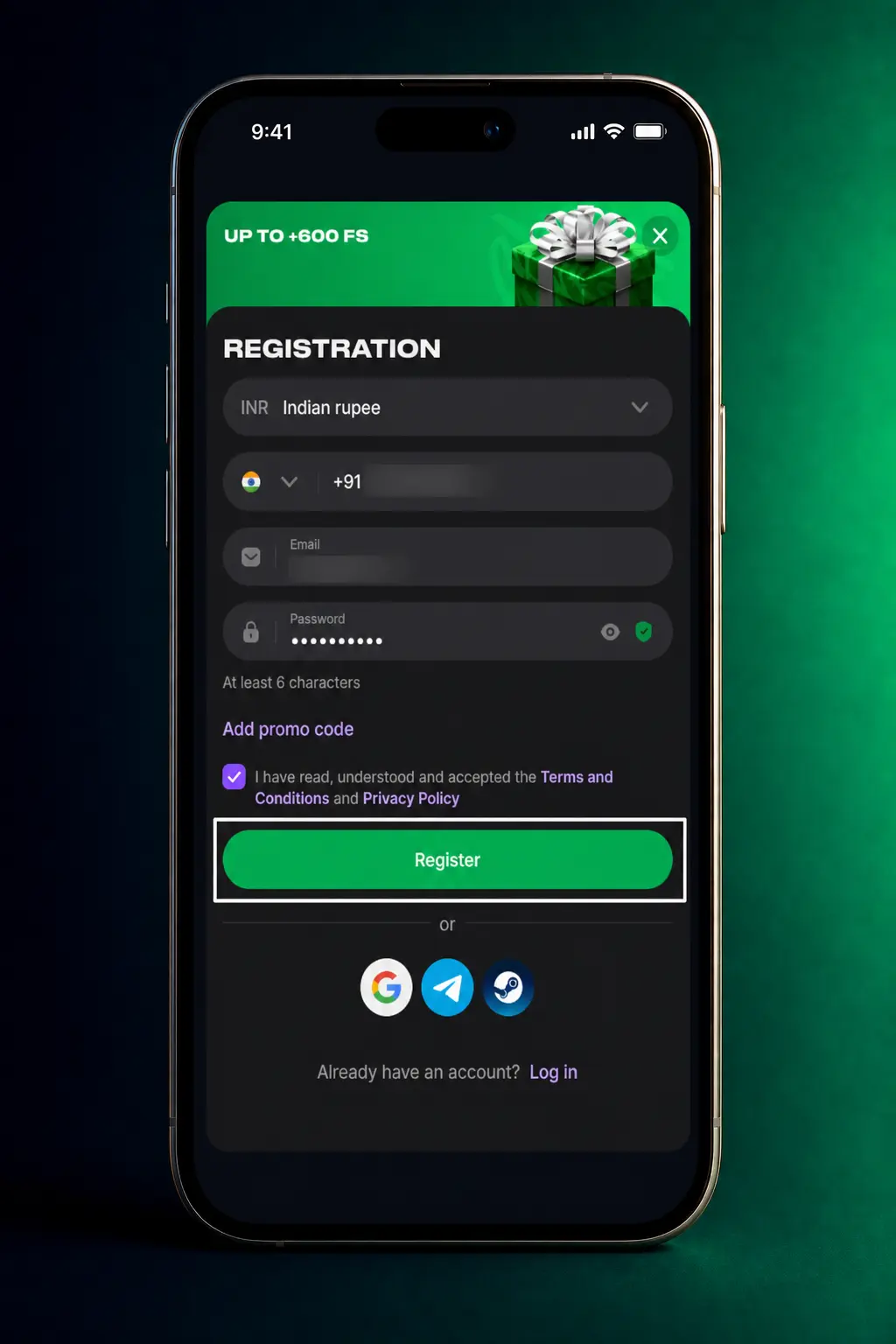 Step-by-step screenshot showing how to place a bet on the Lucky Star App using the Sports tab and bet slip.