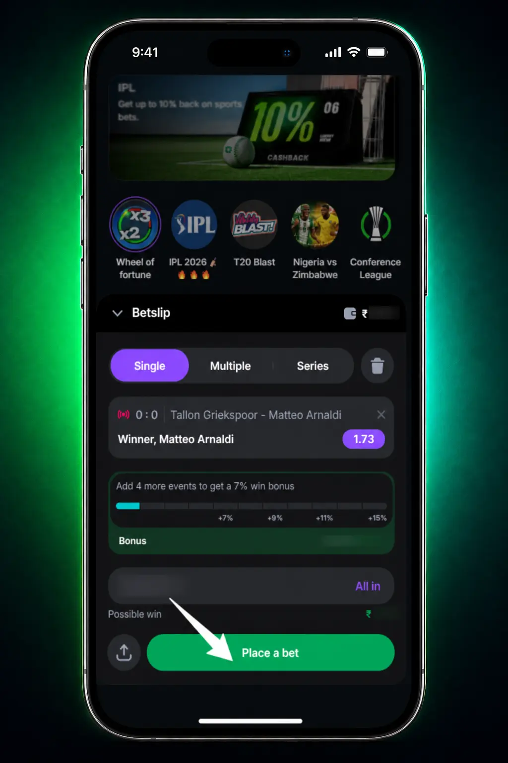Step-by-step guide showing how to place your first Dota 2 bet on Lucky Star eSports platform