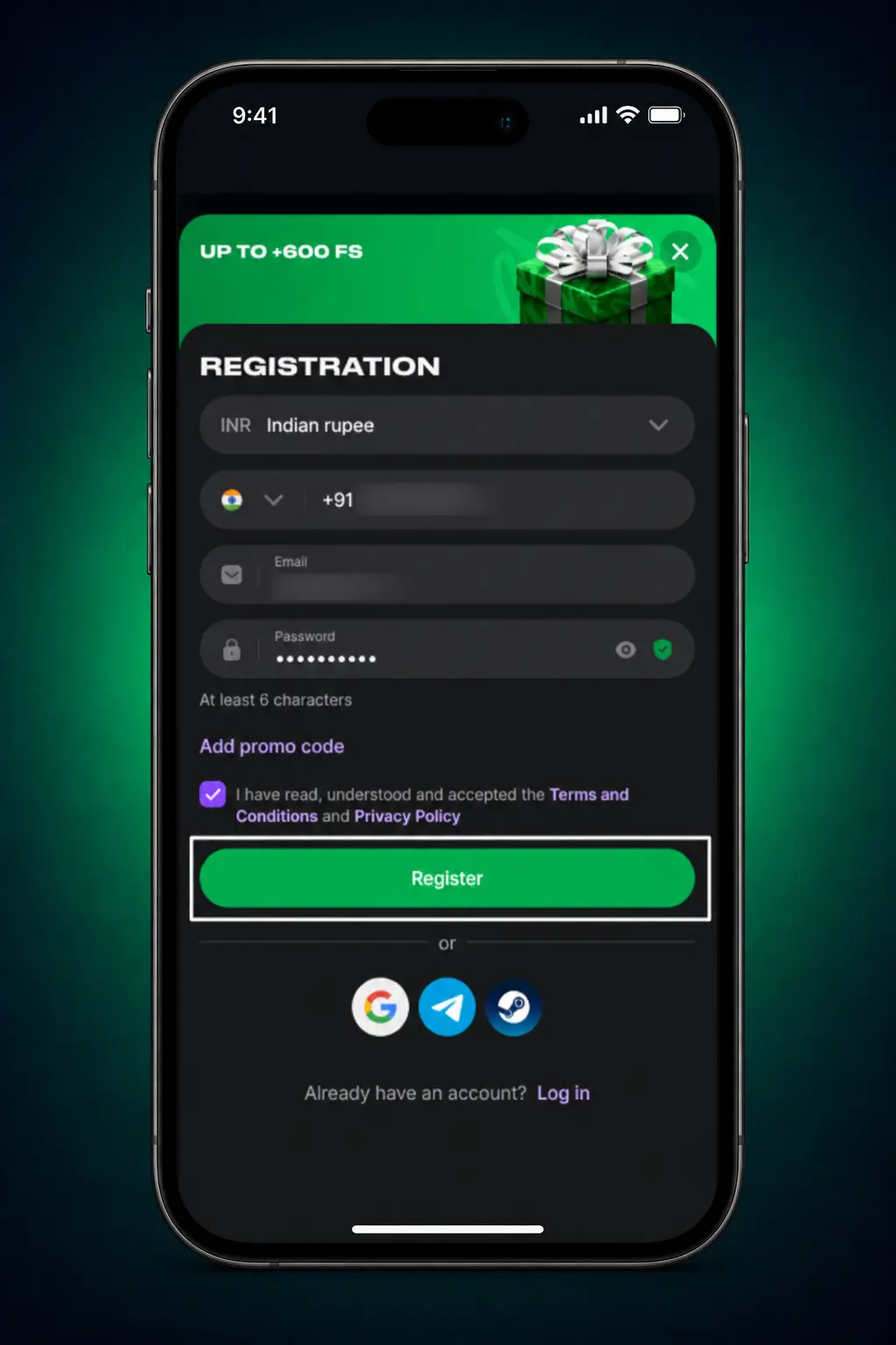 Step-by-step guide to login, deposit via UPI, and start playing slots on Lucky Star casino