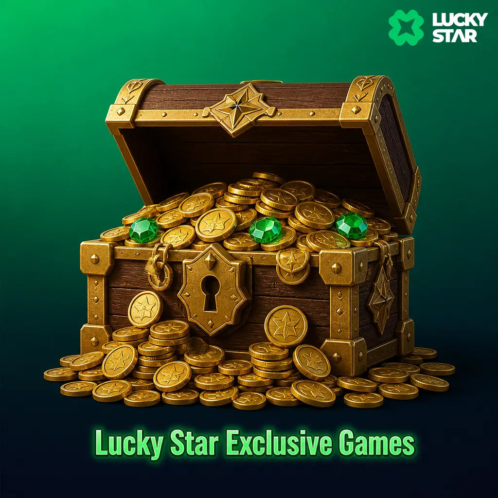 Lucky Star exclusive games lobby showing early-access slots and Aviator variants with live RTP and jackpot details