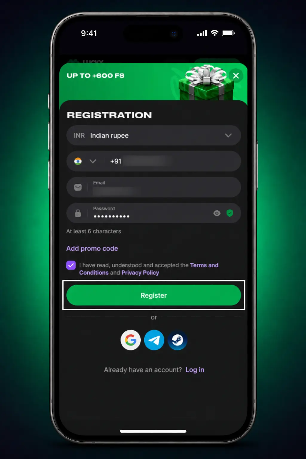 Step-by-step guide to register, deposit, and place a football bet on Lucky Star betting platform.