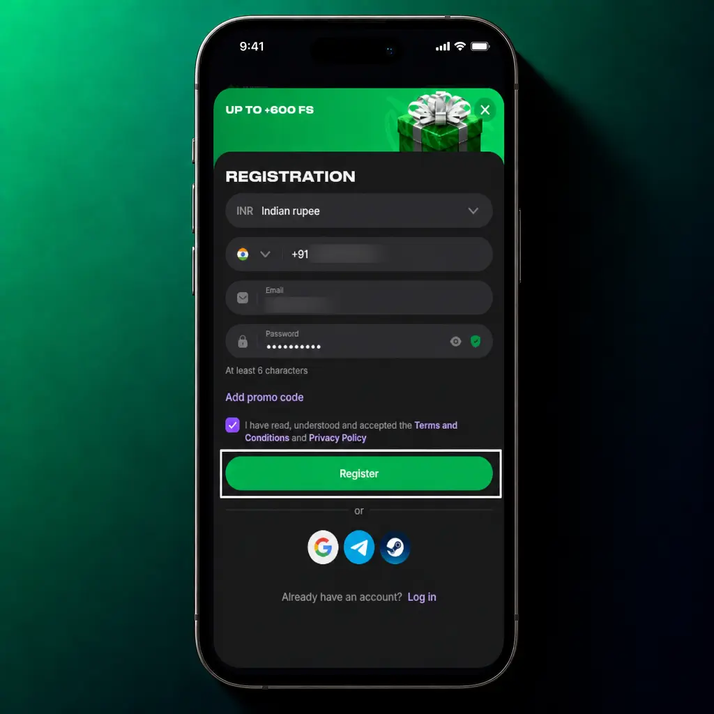 Lucky Star app wallet screen showing deposit options like UPI, PhonePe, Paytm, and crypto for quick funding.