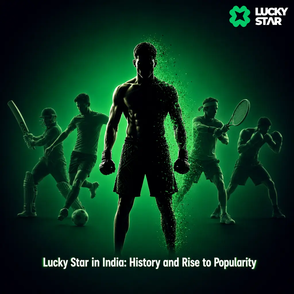 Lucky Star's growth in India from 2021 launch to 2026, featuring UPI payments, Hindi support, and IPL sponsorships