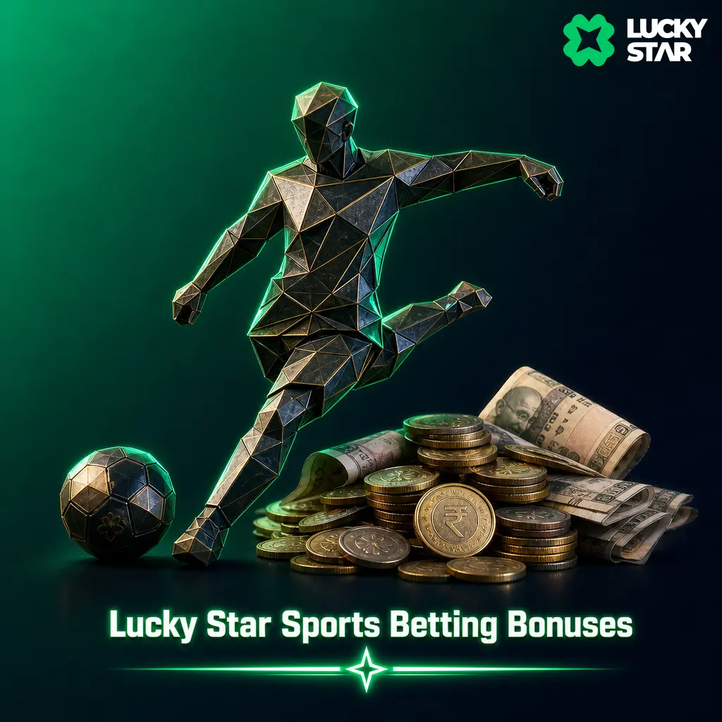 Lucky Star Sports Betting Bonuses: accumulator boosts, boosted odds on cricket, football, kabaddi, and free bet reloads