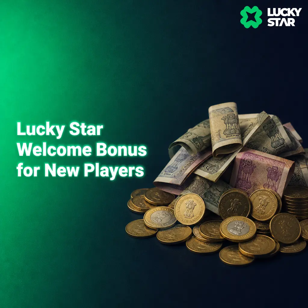 Lucky Star welcome bonus: 130 Free Spins, 200% sports match up to 50,000 INR, or 600 Aviator Free Bets for new Indian players