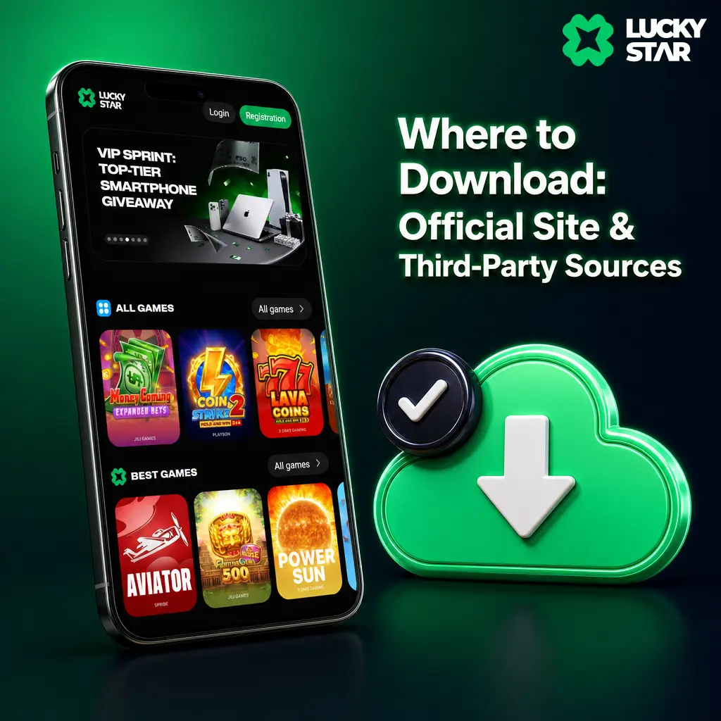 Download the verified Lucky Star APK safely from the official site, avoiding risky third-party sources and unofficial links.