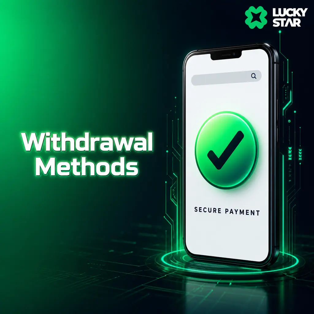 Lucky Star withdrawal methods: UPI, PhonePe, and crypto payouts with limits, processing times, and tax guidance for players.