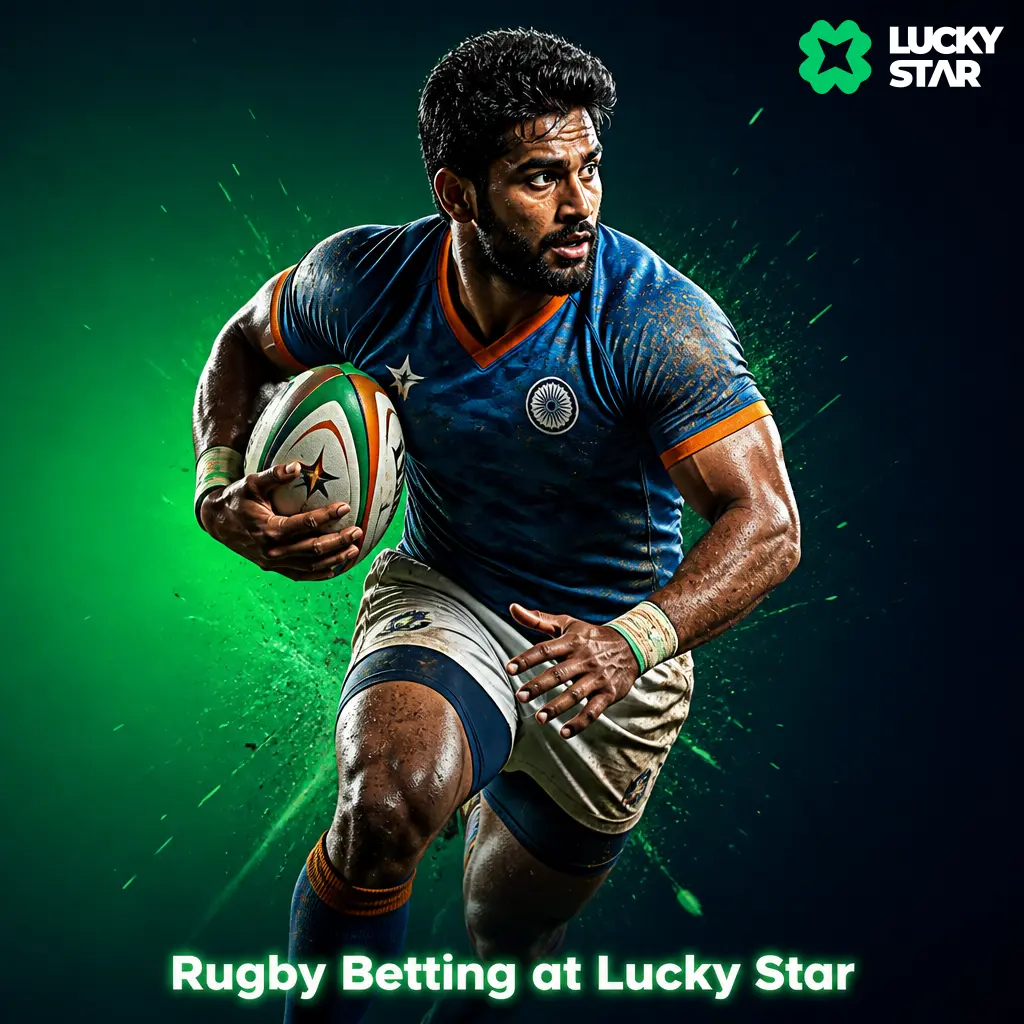 Rugby betting odds at Lucky Star for Six Nations, Rugby World Cup and cup matches with live market updates