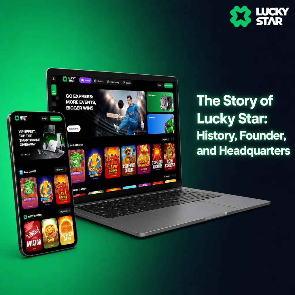 Lucky Star platform history, founder Alexander Petrov, and Nicosia, Cyprus headquarters overview for Indian players