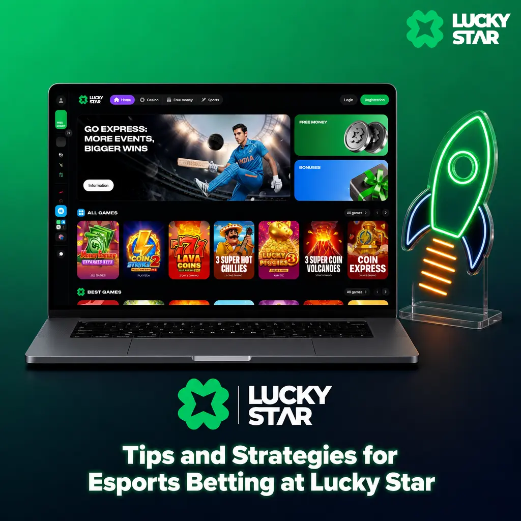 Esports betting strategy guide at Lucky Star: bankroll management, roster checks, map stats, and live betting tips